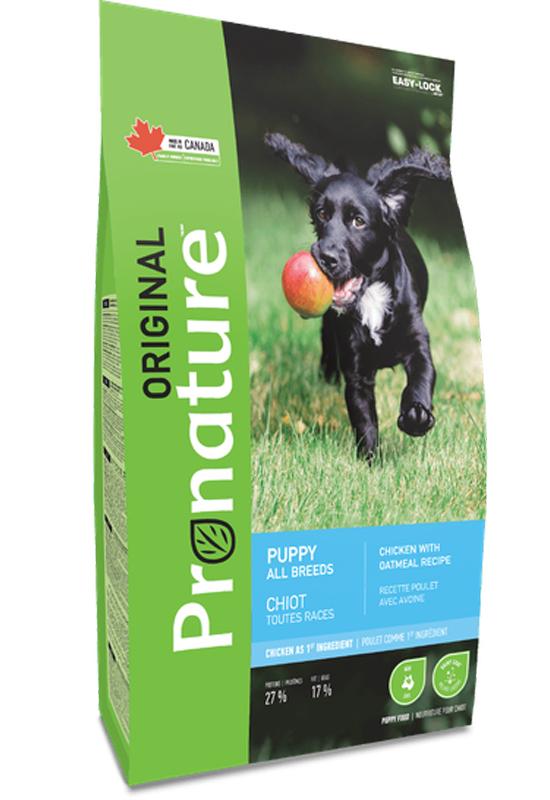 Pronature Original Puppy Chicken With Oatmeal КУРКА корм для цуценят 11,3 кг (24012)